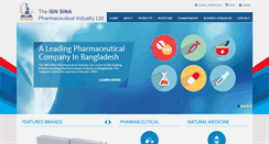 Desktop Screenshot of ibnsinapharma.com